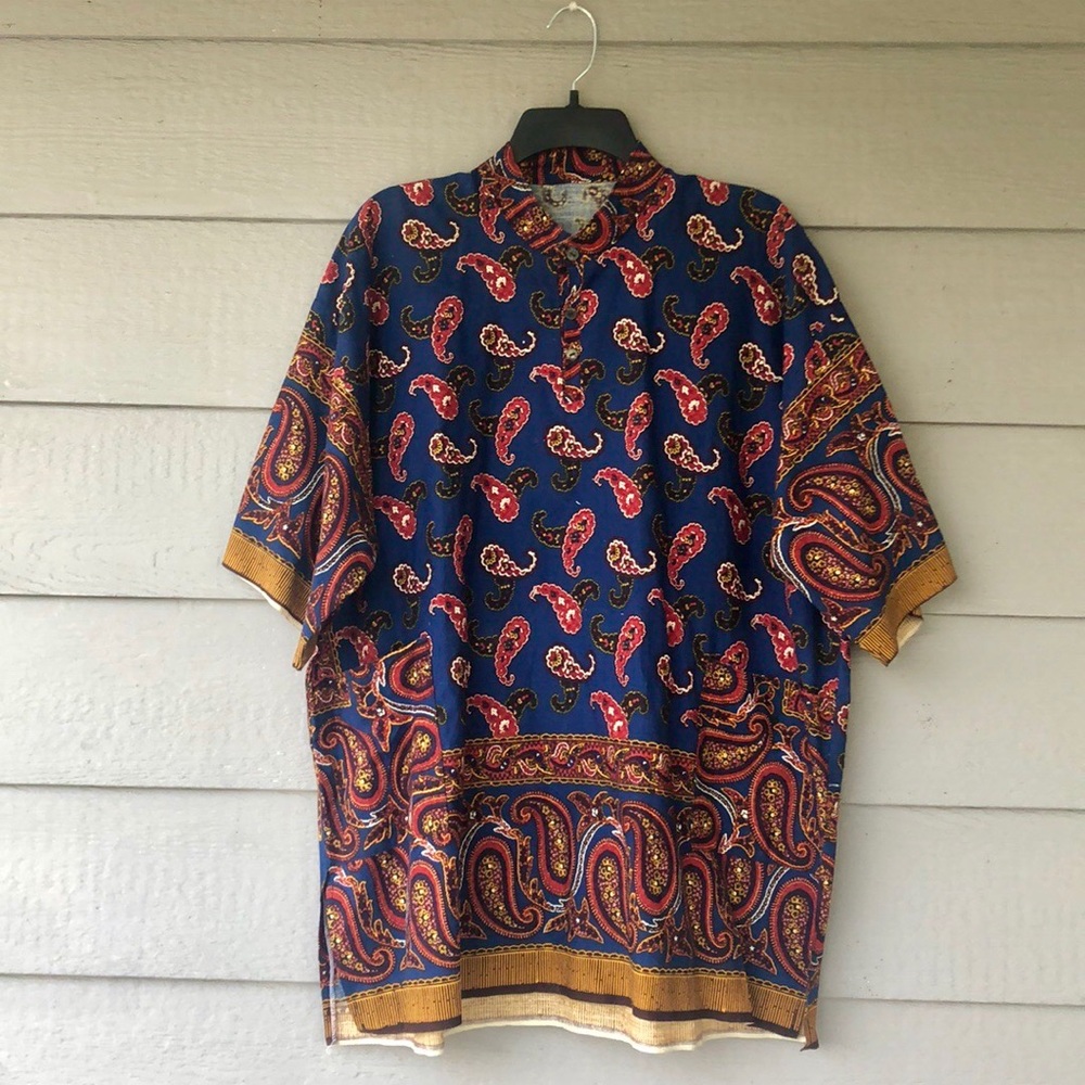 Vintage Paisley Shirt